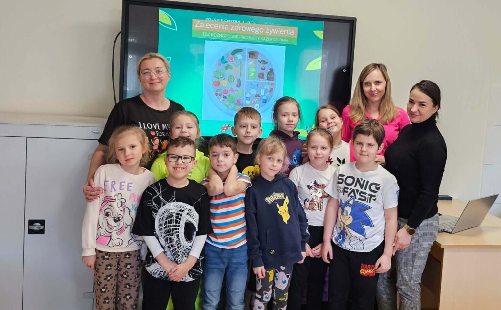 Spotkanie z dietetykiem w klasie I