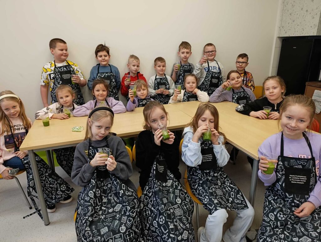 Zimowa bomba kaloryczna - koktajl w klasie I