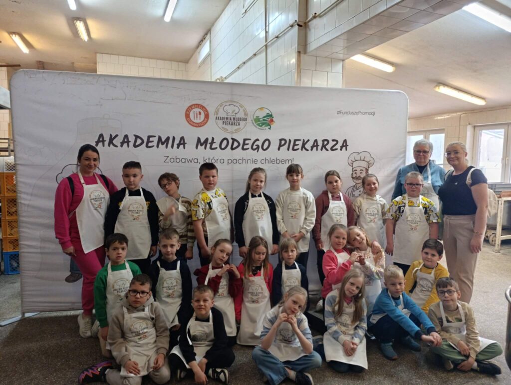 Wycieczka klasy I do piekarni Młyn Olecko