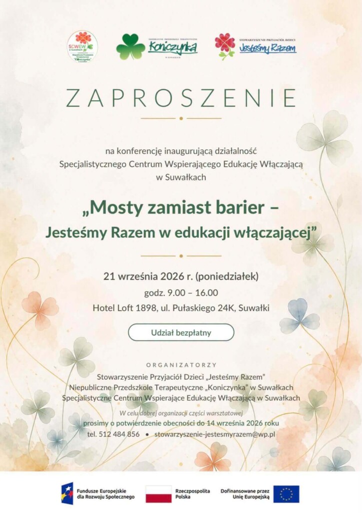 Zapraszamy na wyjątkową konferencję MOSTY ZAMIAST BARIER
